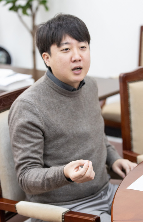이준석 국민의힘 대표. 박동욱기자